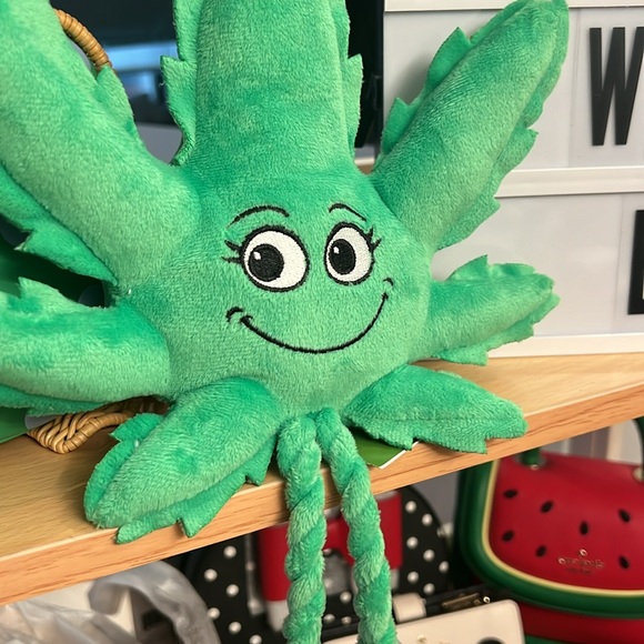 Weed Soft Toy/ Gift for her/ Funny gift/ Gift for him/ Dog Toy/ Cannabis… - Picture 2 of 3